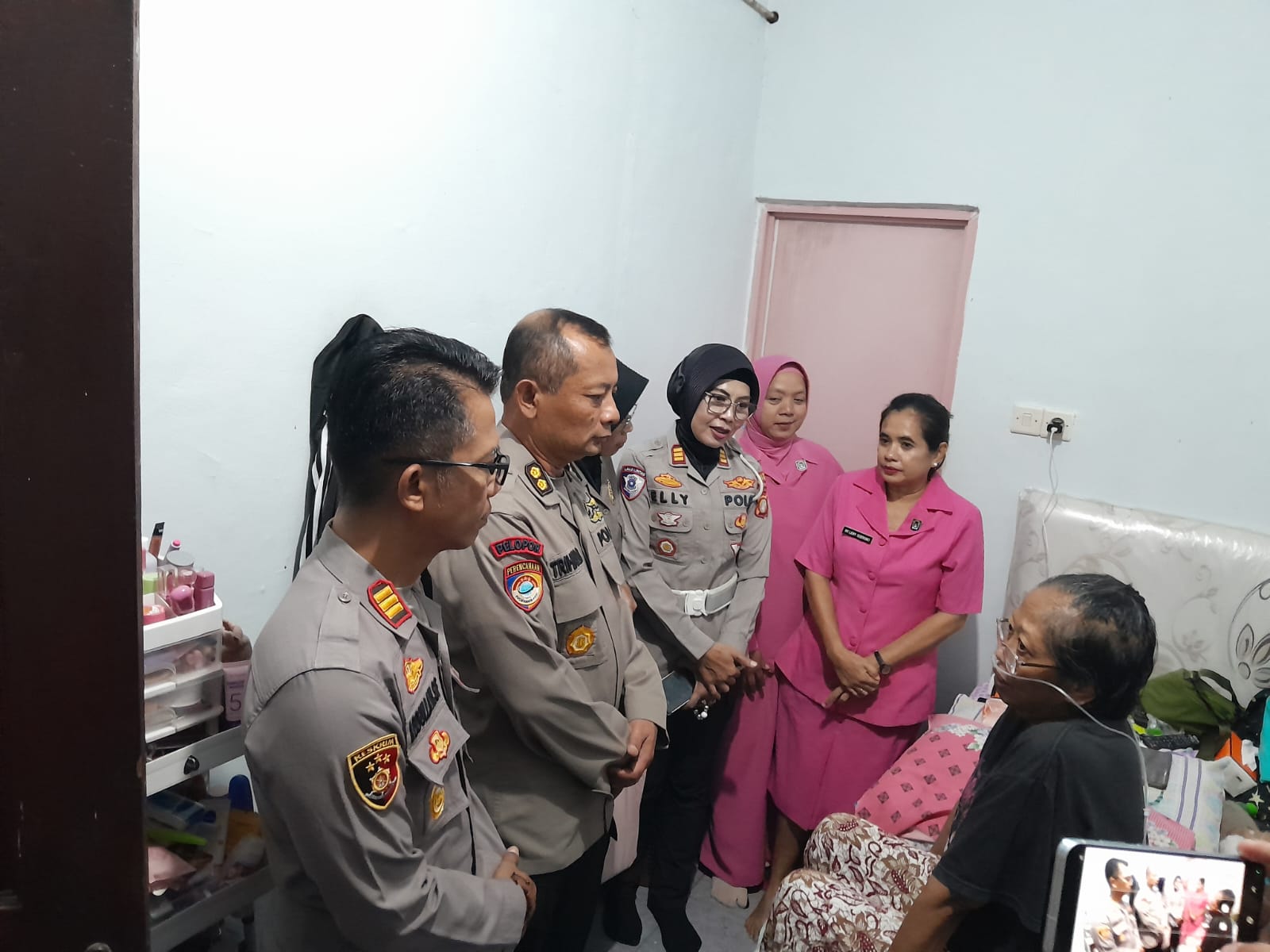 Polres Metro Depok Gelar Anjangsana di Bojonggede, Pererat Silaturahmi dalam Rangka HUT Bhayangkara ke-80